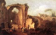 ZAIS, Giuseppe Landscape with Ruins and Archway china oil painting reproduction